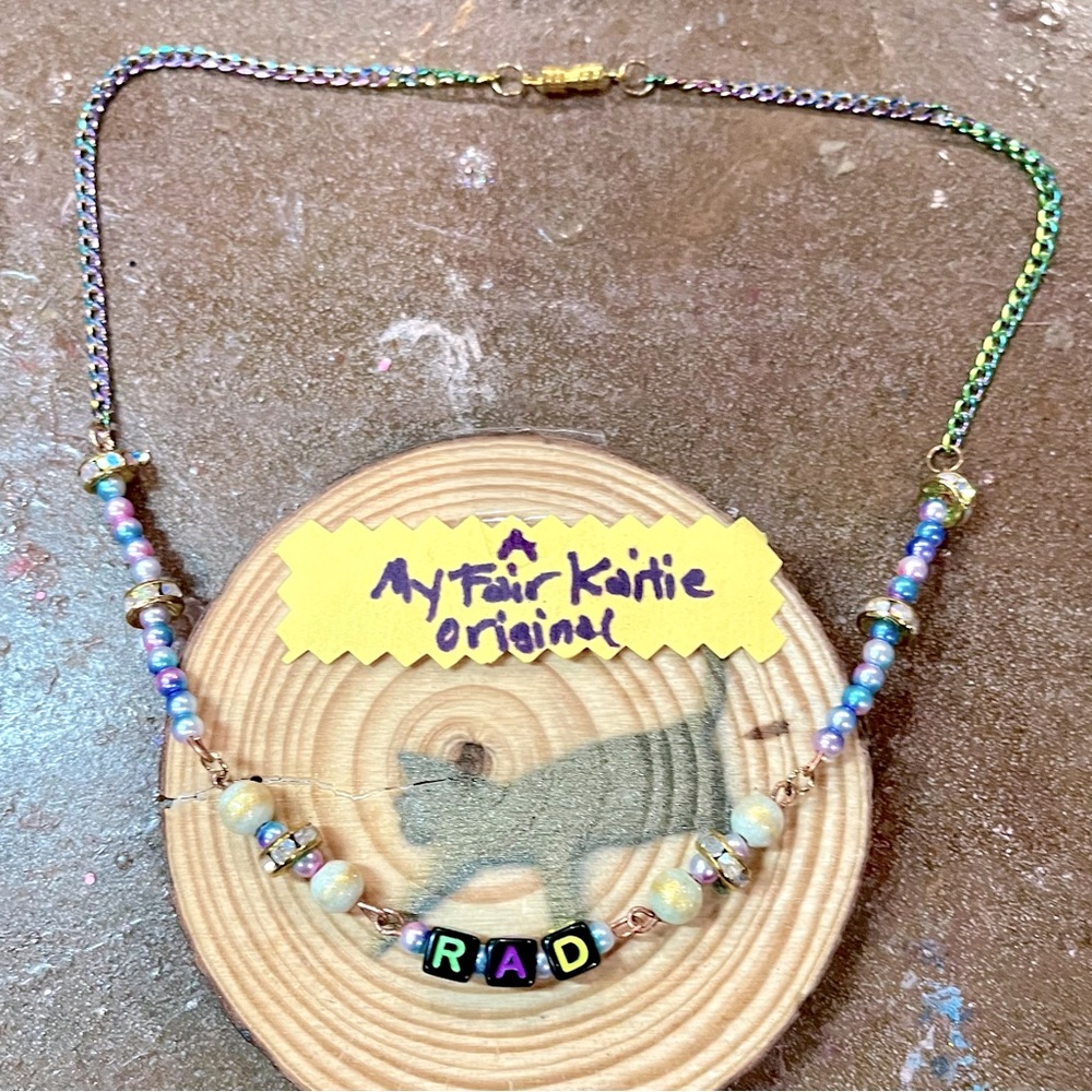 RAD Rainbow Beaded Necklace